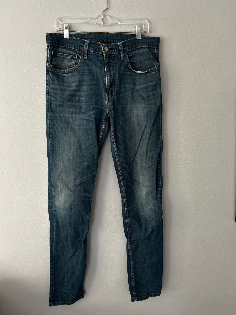 Levi’s 502 Classic Men's Blue Washed Jeans 34 x 38